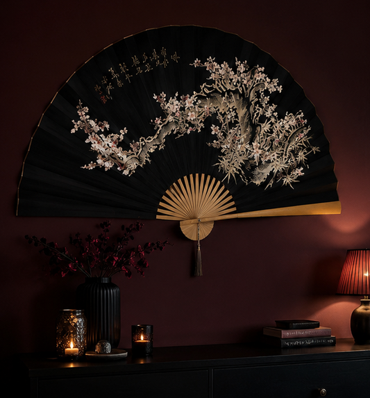 Blossom Noir Wall Fan