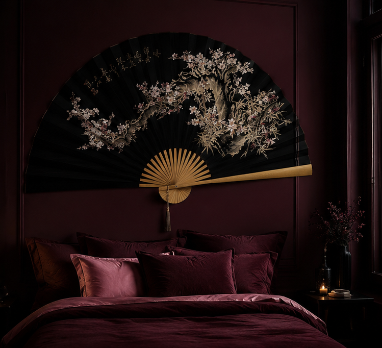 Blossom Noir Wall Fan